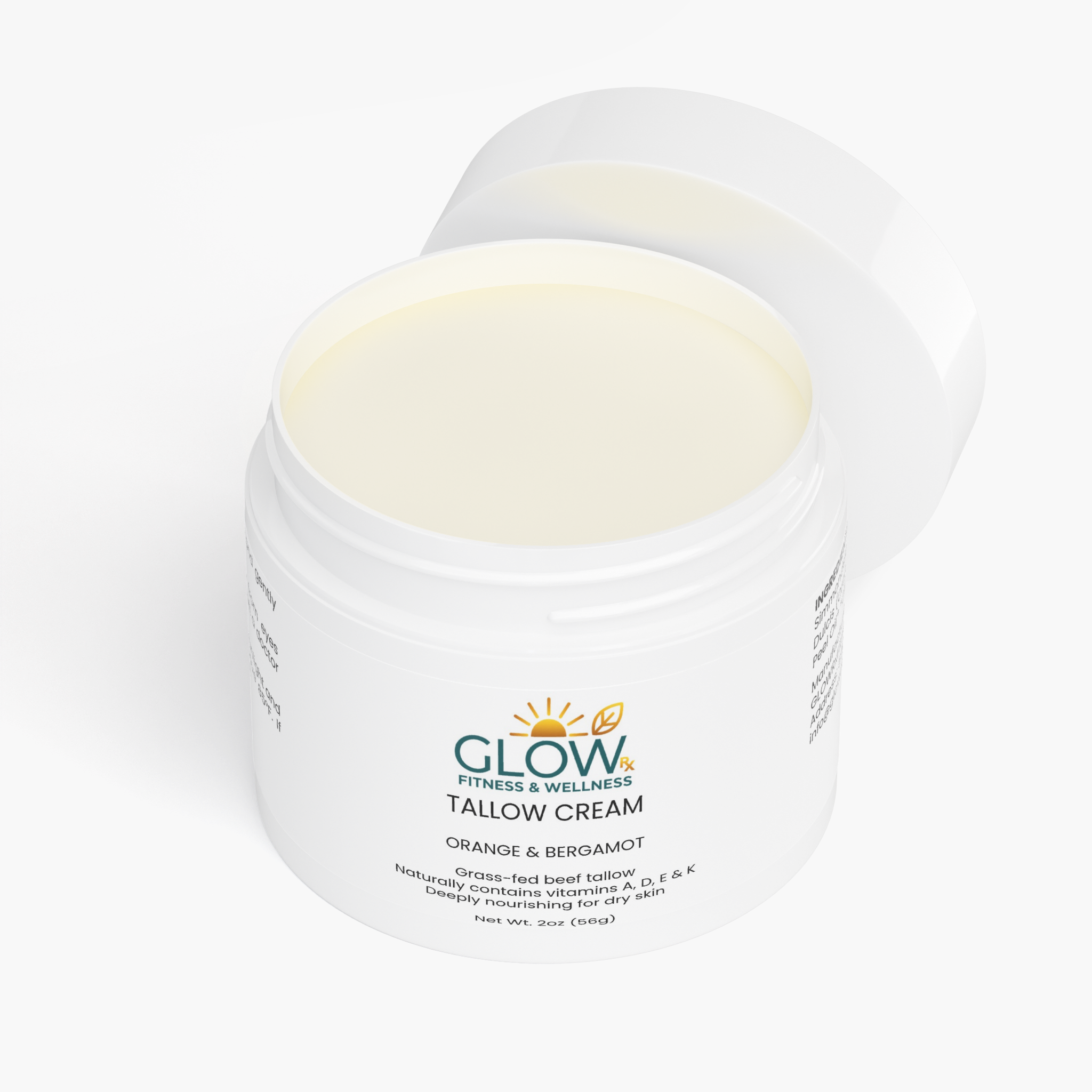 Tallow Cream Orange & Bergamot