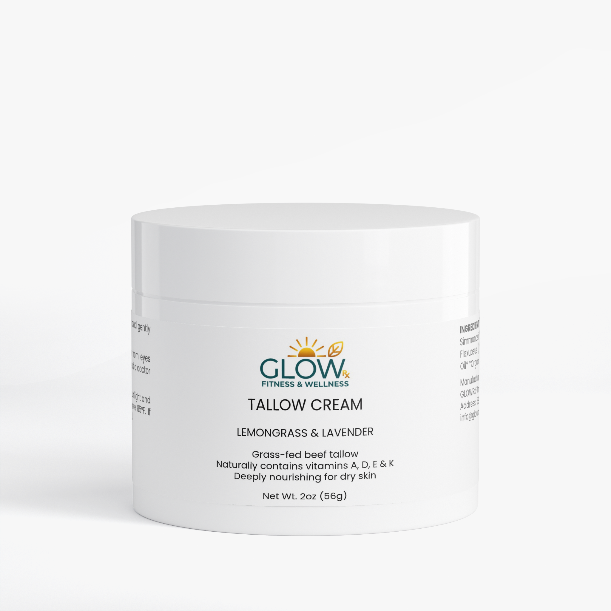 Tallow Cream Lemongrass & Lavender