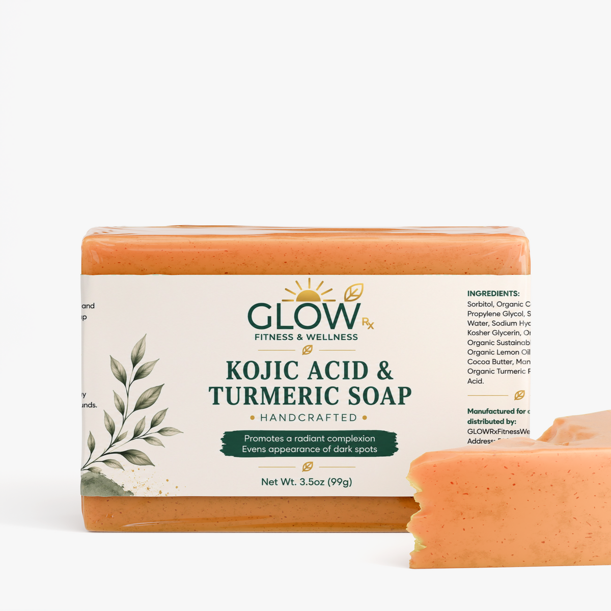 Kojic Acid & Turmeric Soap