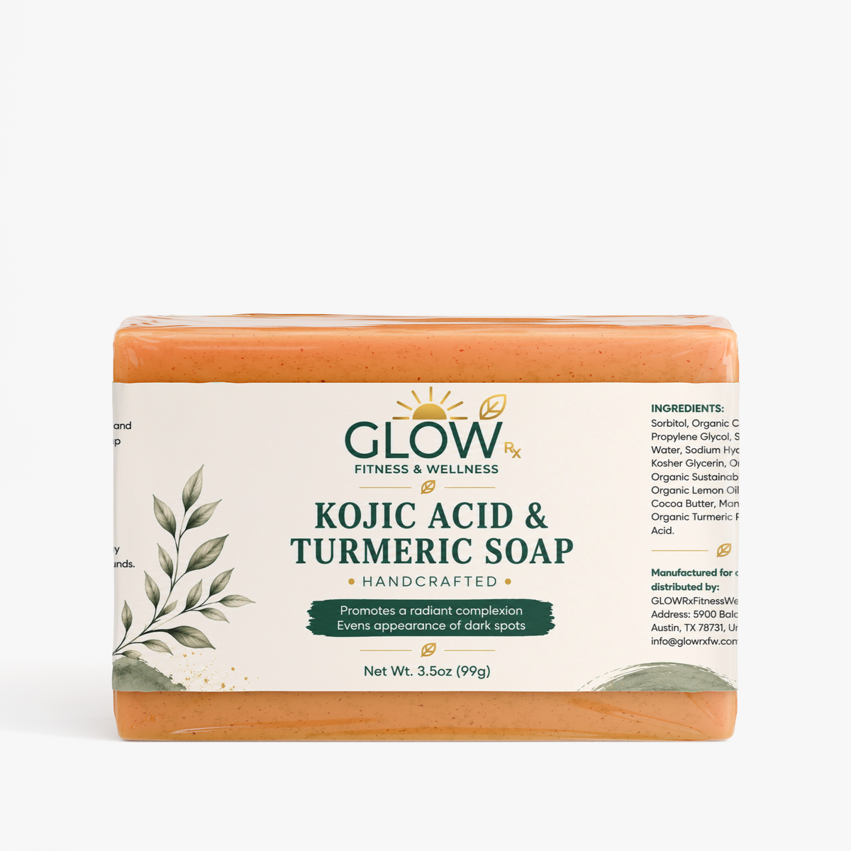 Kojic Acid & Turmeric Soap