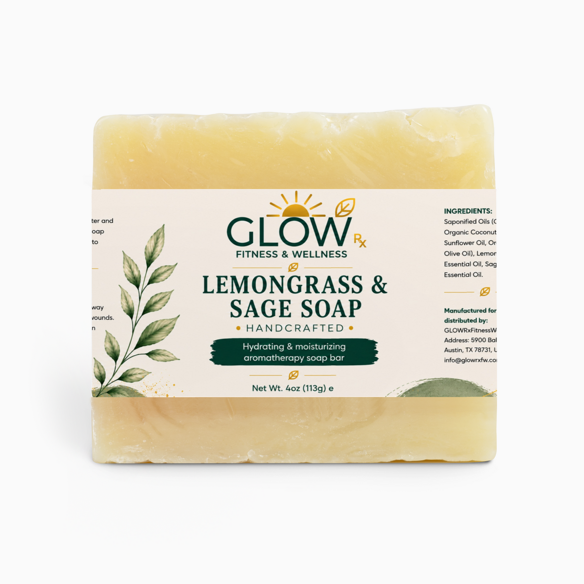 Lemongrass & Sage Soap