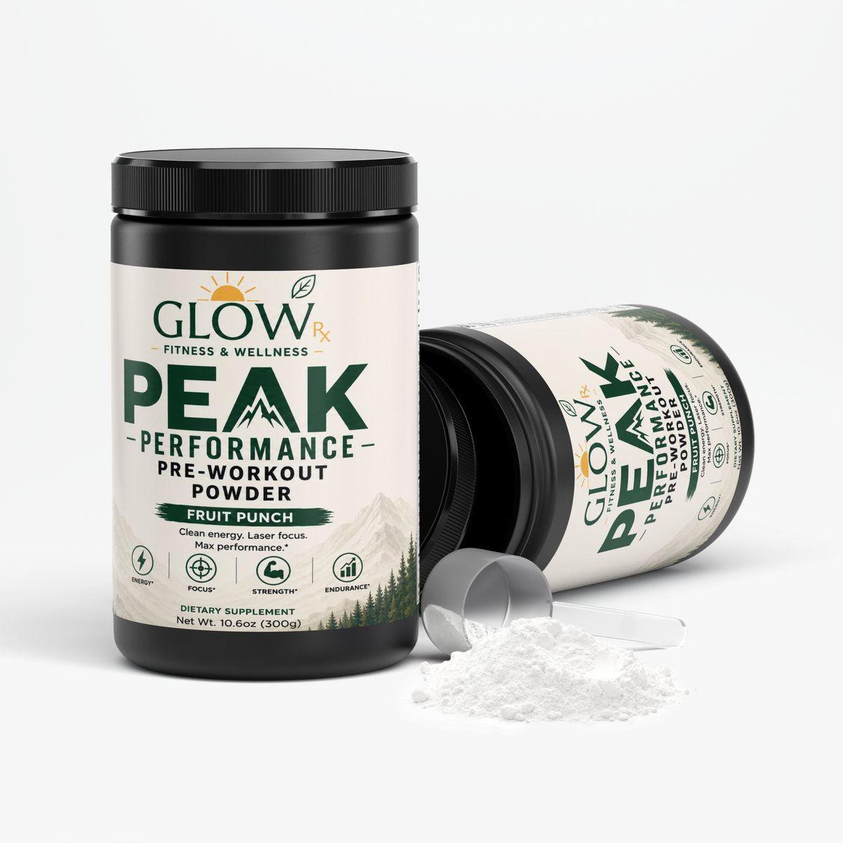 'Peak' Performance Pre-Workout Powder (Fruit Punch)