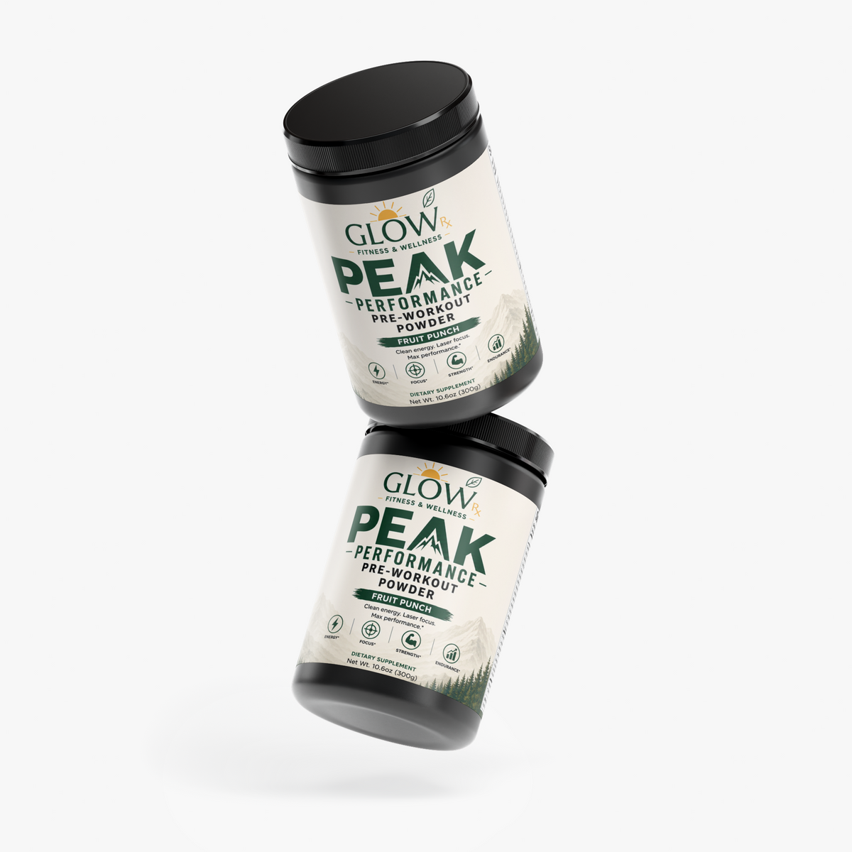 'Peak' Performance Pre-Workout Powder (Fruit Punch)