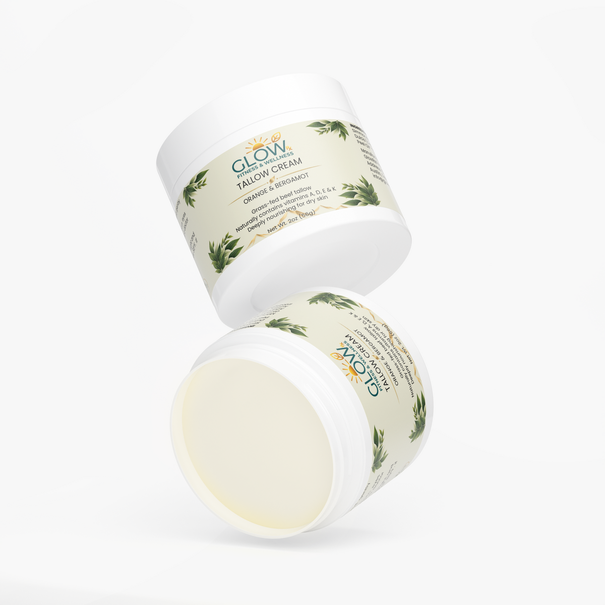 Tallow Cream Orange & Bergamot