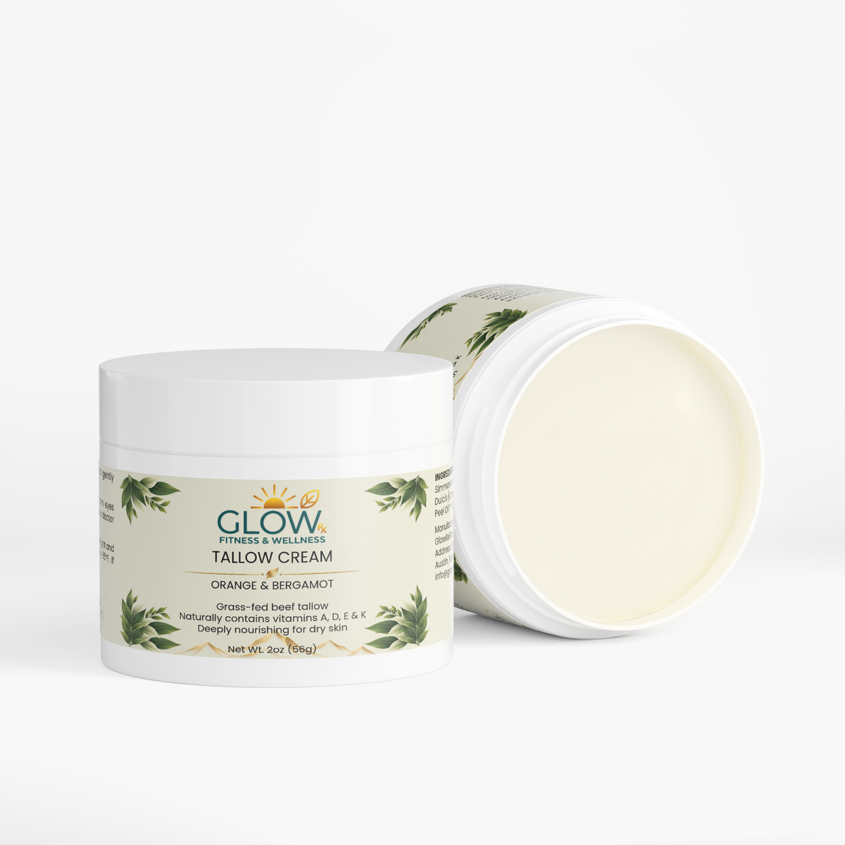 Tallow Cream Orange & Bergamot